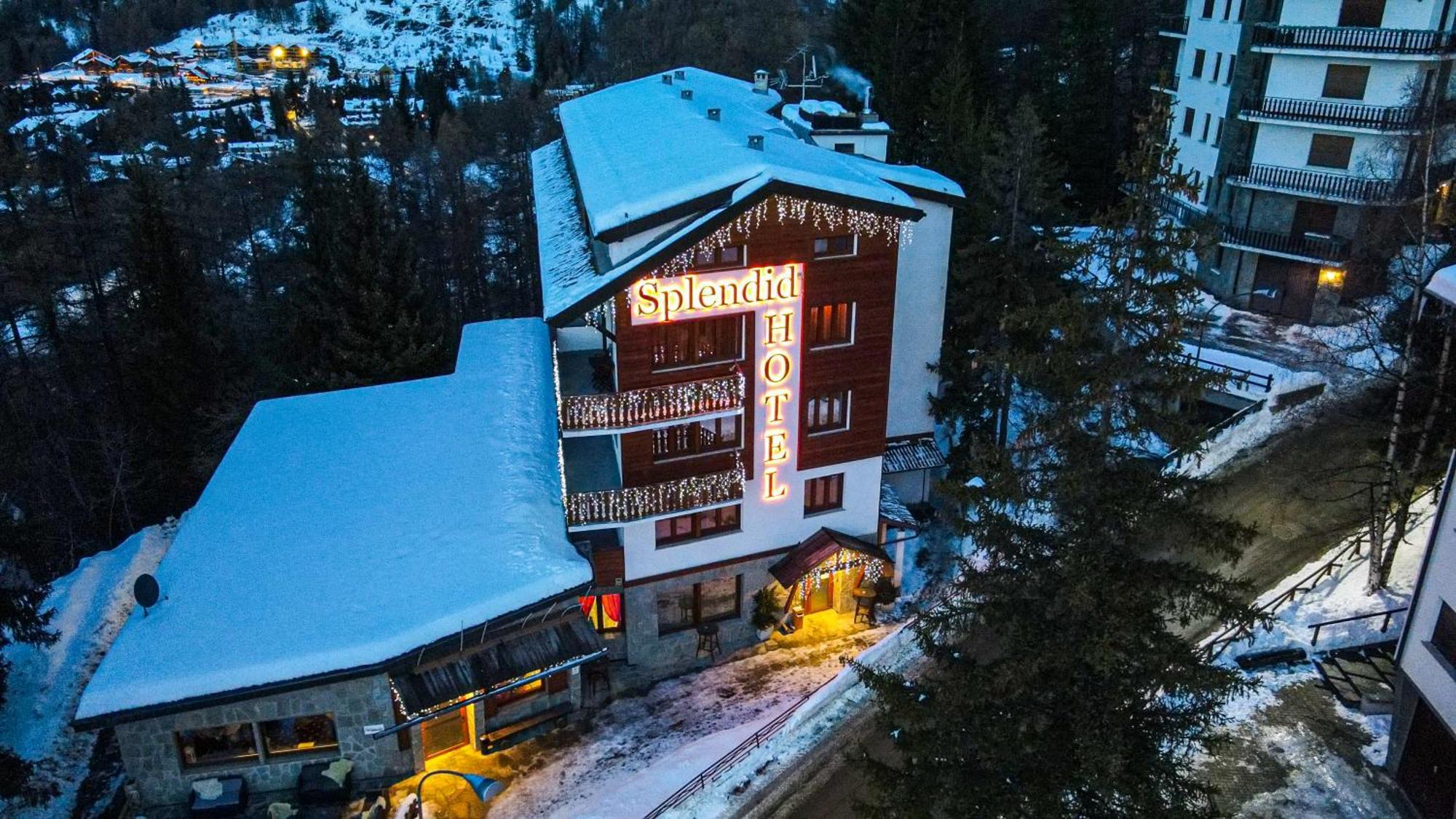 Hotel Splendid Oulx Kültér fotó